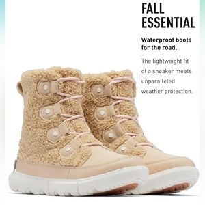 NWT! Sorel women Explorer II JOAN waterproof boots